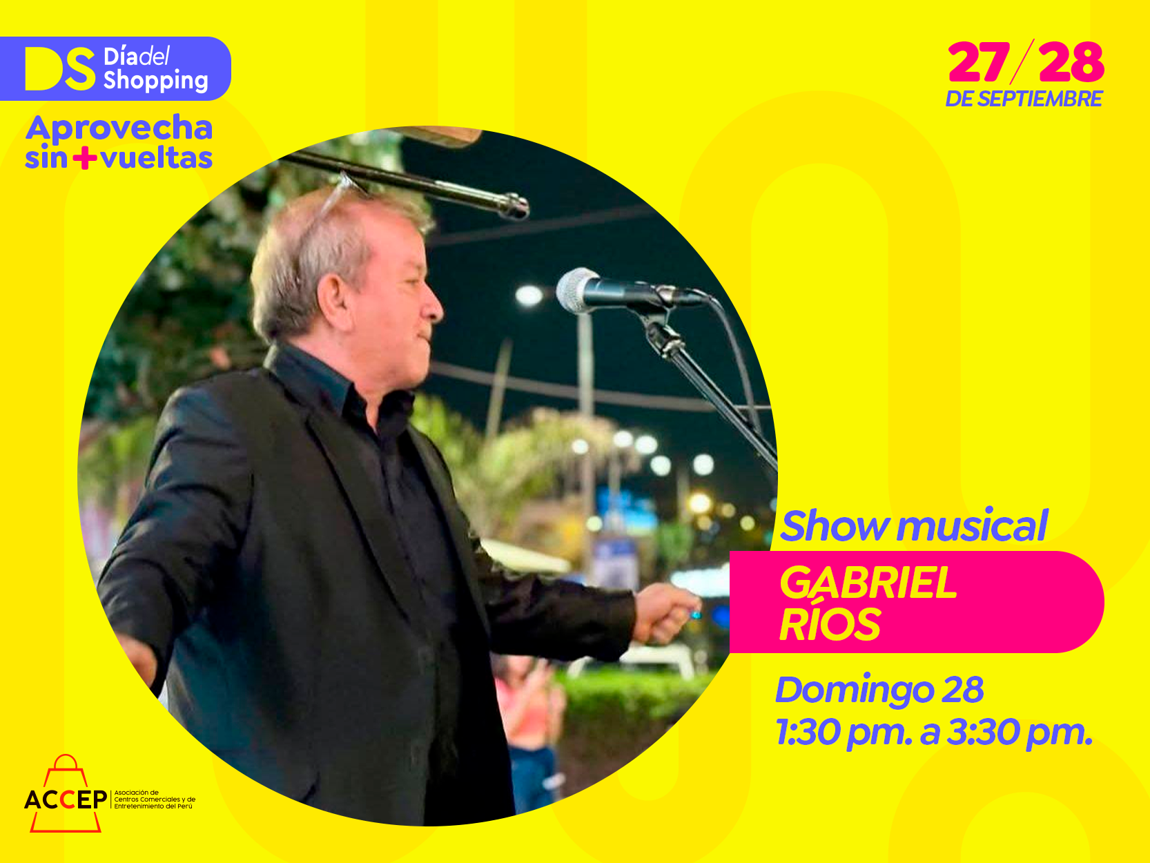 SHOW MUSICAL - GABRIEL RÍOS