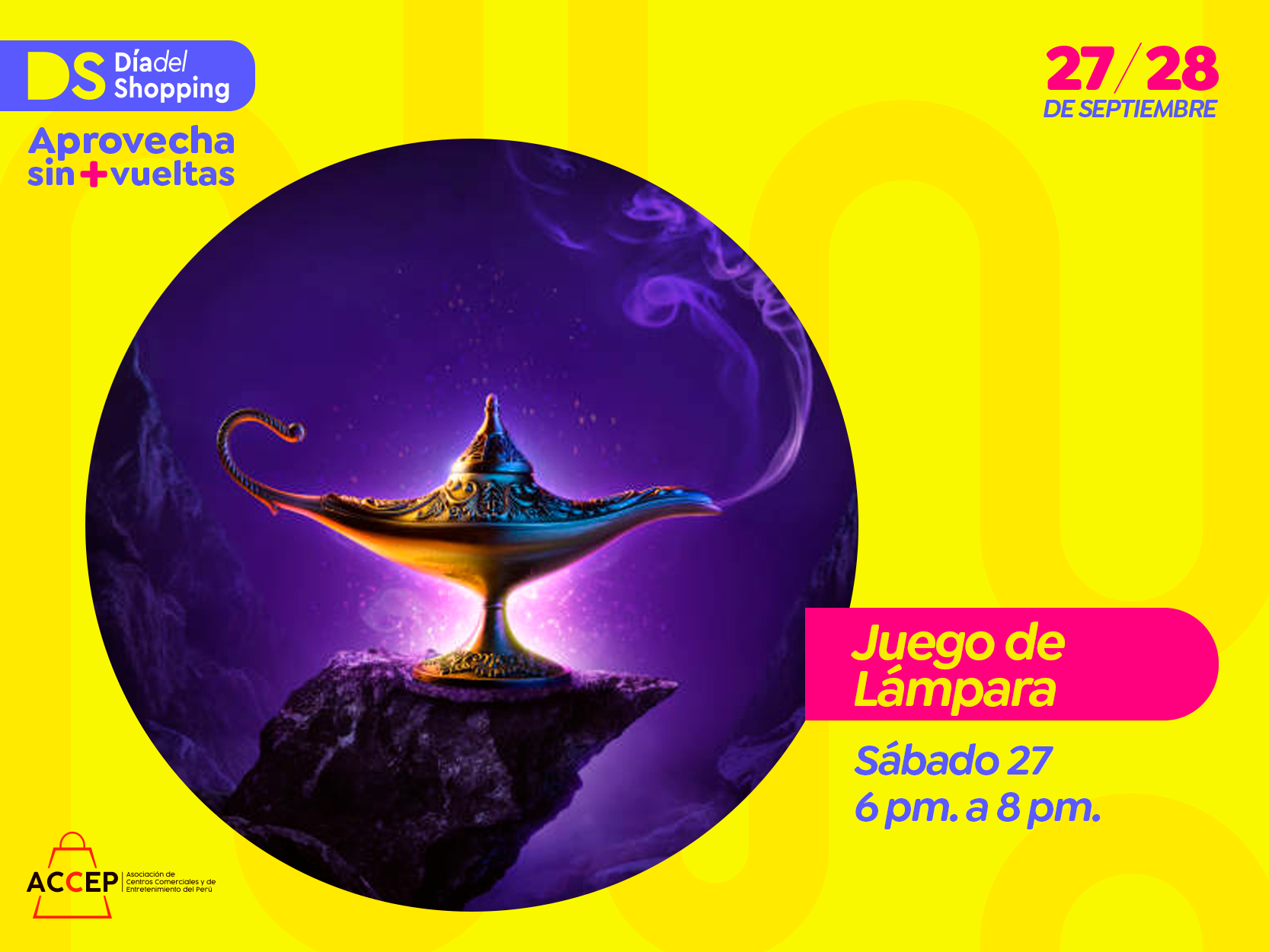 JUEGO DE LÁMPARA