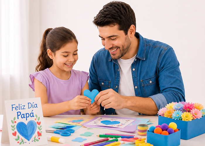 TALLER DE MANUALIDADES PARA PAPÁ